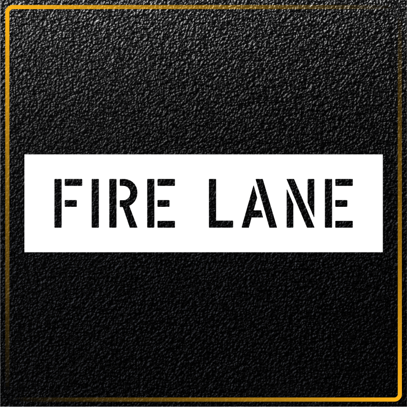 Fire Lane - 6 inch
