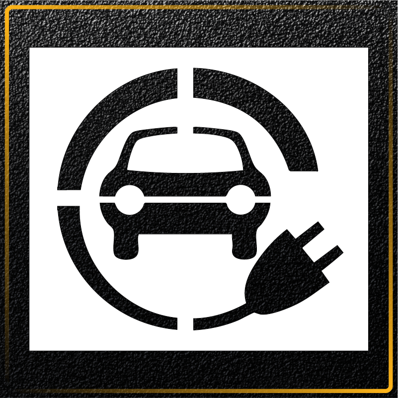 EV Plug-in Icon - 35 inch