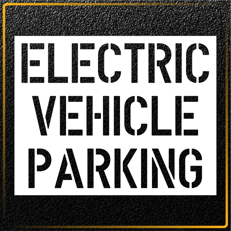 Electric Vehicle Parking - 8 inch